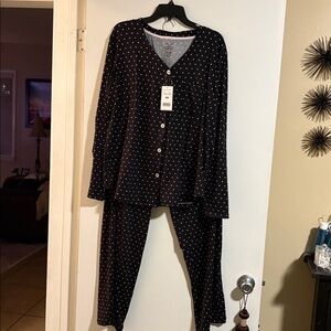 Rene Rofe 2 Piece Pajama Set XL NEW